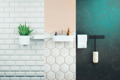 Душовий набір Hansgrohe WALLSTORIS 24291700, білий Фото - 1