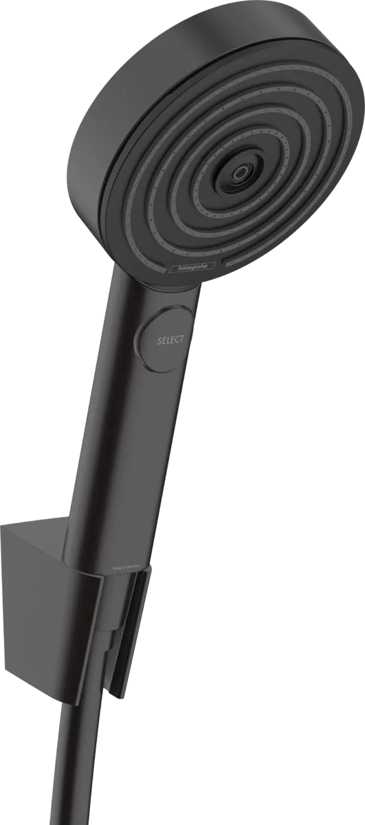 Душевой набор Hansgrohe PULSIFY SELECT (ручной душ -3р, держатель, шланг -125см), черный матовый