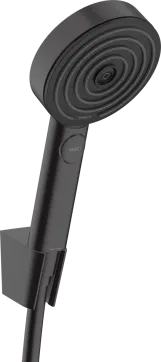 Душевой набор Hansgrohe PULSIFY SELECT (ручной душ -3р, держатель, шланг -125см), черный матовый