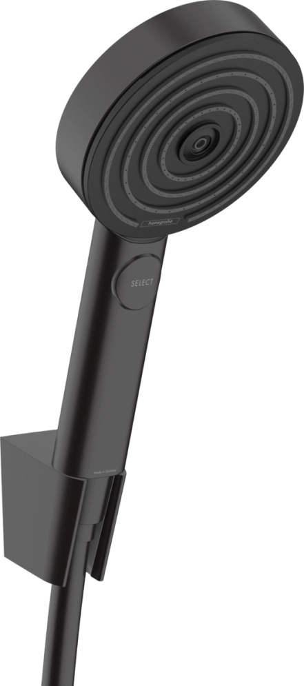 Душевой набор Hansgrohe PULSIFY SELECT (ручной душ -3р, держатель, шланг -125см), черный матовый