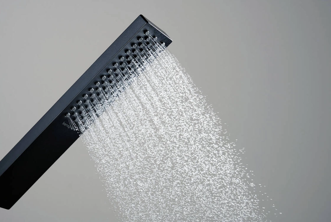 Ручной душ Hansgrohe Pulsify E EcoSmart черный (24320670) Фото - 1
