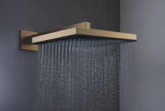Верхній душ Hansgrohe PULSIFY E 260мм  1режим, шліфована  бронза Фото - 2