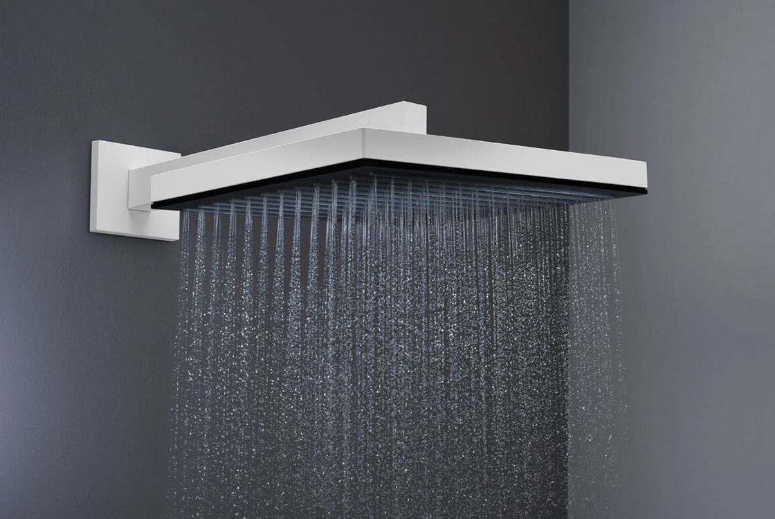 Верхній душ Hansgrohe PULSIFY E 260мм  1режим, білий матовий Фото - 1