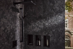 Тримач верхнього душу Hansgrohe  PULSIFY E, 39см, чорний матовий Фото - 2