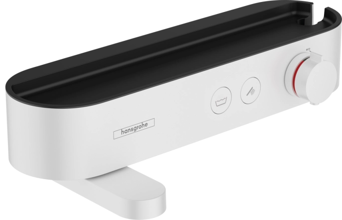 Термостат для ванни Hansgrohe ShowerTablet Select 412 мм, матовий білий (24340700)