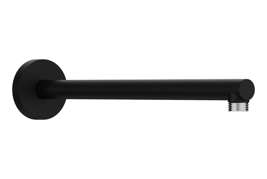 Тримач верхнього душу Hansgrohe 39см, чорний матовий