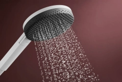 Ручной душ Hansgrohe RAINDANCE ALIVE SELECT S (3 типа струй RainAir, PowderRain, Massage), белый матовый Фото - 4