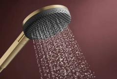 Ручной душ Hansgrohe Raindance Alive Select S, 24511140 EcoSmart, бронза Фото - 4