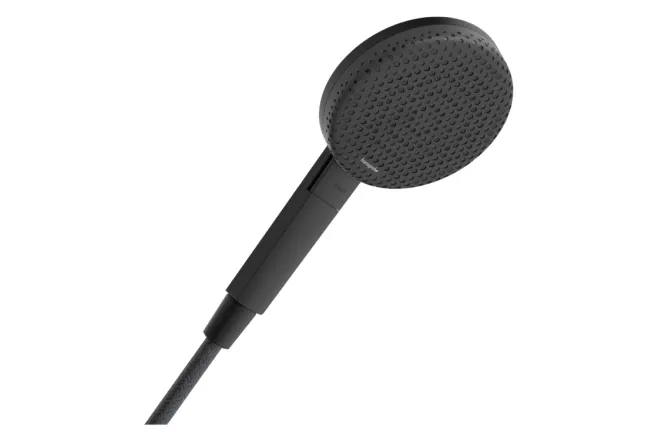 Ручной душ Hansgrohe Raindance Alive Select S, 24511670 EcoSmart, черный матовый