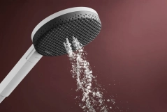 Ручний душ Hansgrohe Raindance Alive Select S, 24511700 EcoSmart, білий матовий Фото - 2