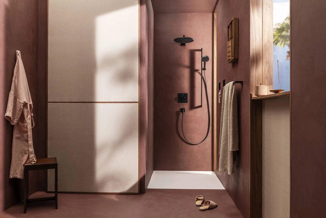 Верхній душ Hansgrohe Raindance Alive S 300мм, 1 режим, чорний матовий Фото - 2