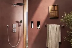 Верхний душ Hansgrohe Raindance Alive S 300мм, 2 режима, с держателем, хром Фото - 4