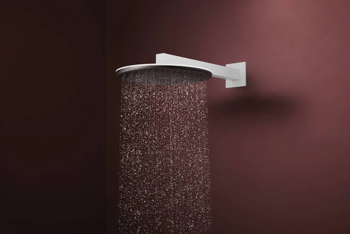 Верхній душ Hansgrohe Raindance Alive S  300мм, 2 режими, з тримачем, білий матовий Фото - 1
