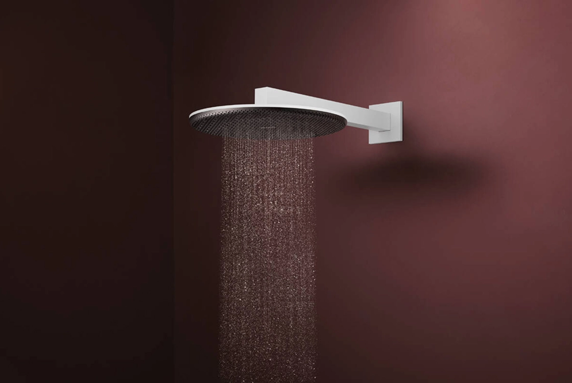 Верхній душ Hansgrohe Raindance Alive S  300мм, 2 режими, з тримачем, білий матовий Фото - 2