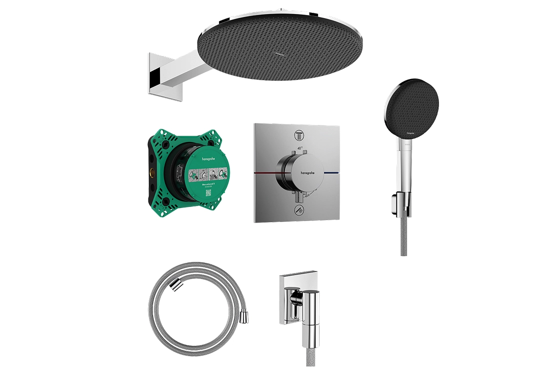 Душова система Hansgrohe Raindance Alive S 300 1jet, 24630000 хром