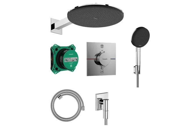 Душова система Hansgrohe Raindance Alive S 300 1jet, 24630000 хром