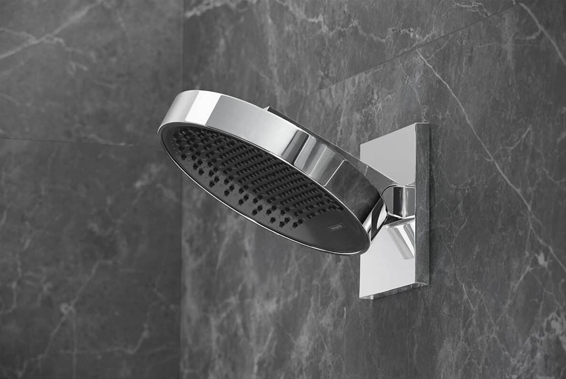 Верхний душ Hansgrohe Rainfinity 250 1jet с настенным держателем, хром Фото - 1