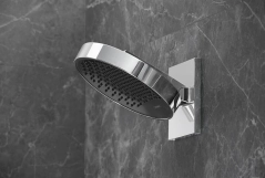 Верхний душ Hansgrohe Rainfinity 250 1jet с настенным держателем, хром Фото - 1