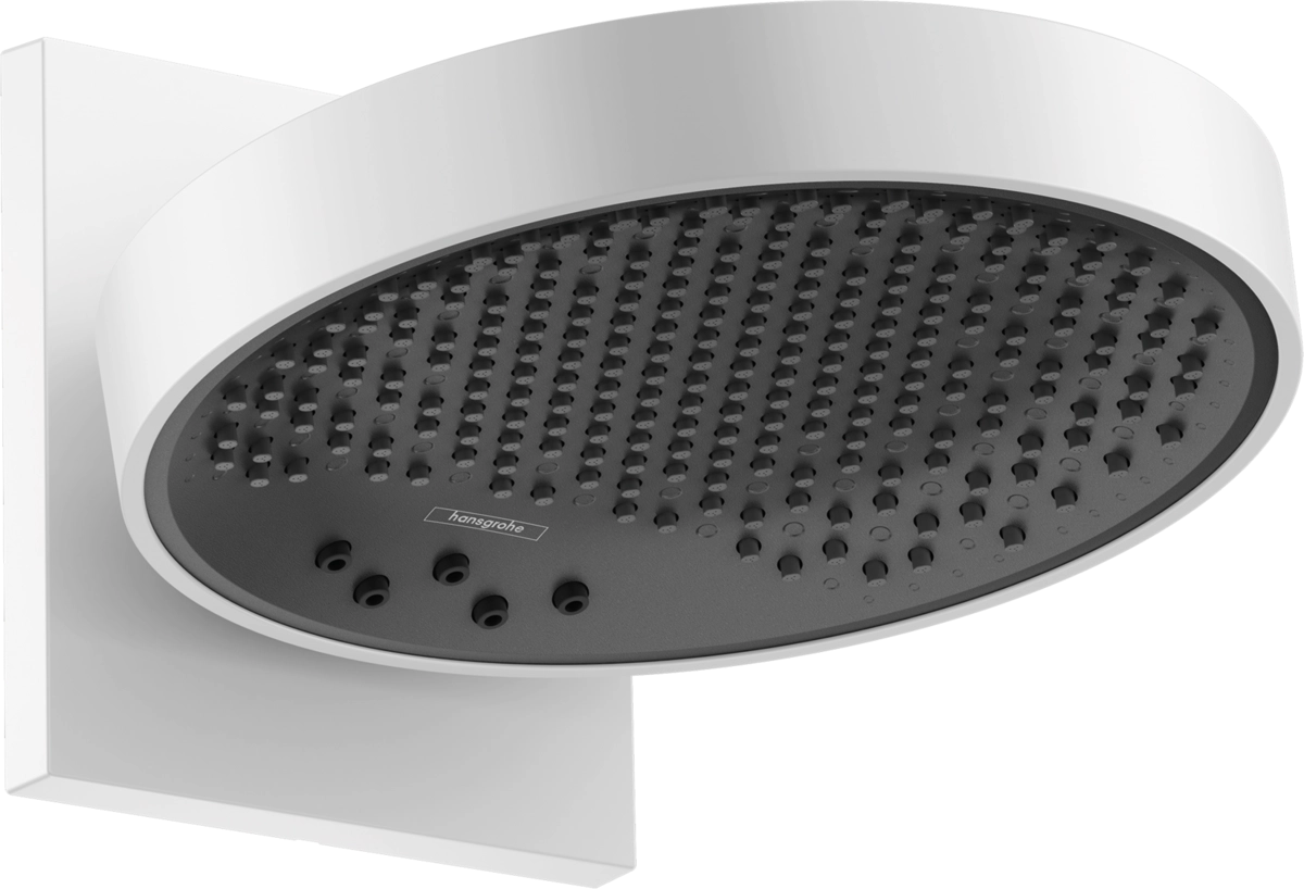 Верхній душ Hansgrohe Rainfinity 250 3jet з настiнним тримачем, матовий бiлий