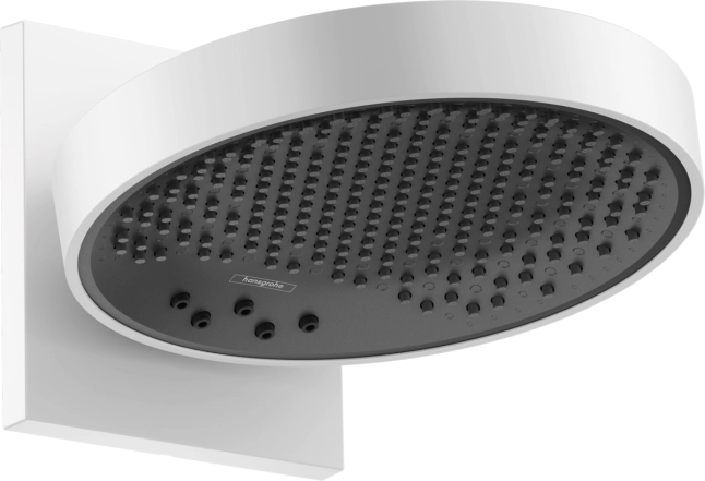Верхній душ Hansgrohe Rainfinity 250 3jet з настiнним тримачем, матовий бiлий