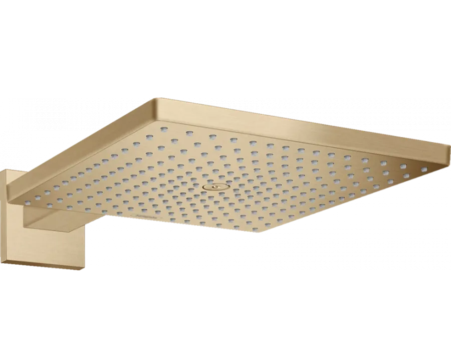Верхній душ Hansgrohe Raindance E 300 Air, 1jet, з тримачем 390 мм, шлiфована бронза