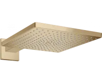 Верхній душ Hansgrohe Raindance E 300 Air, 1jet, з тримачем 390 мм, шлiфована бронза