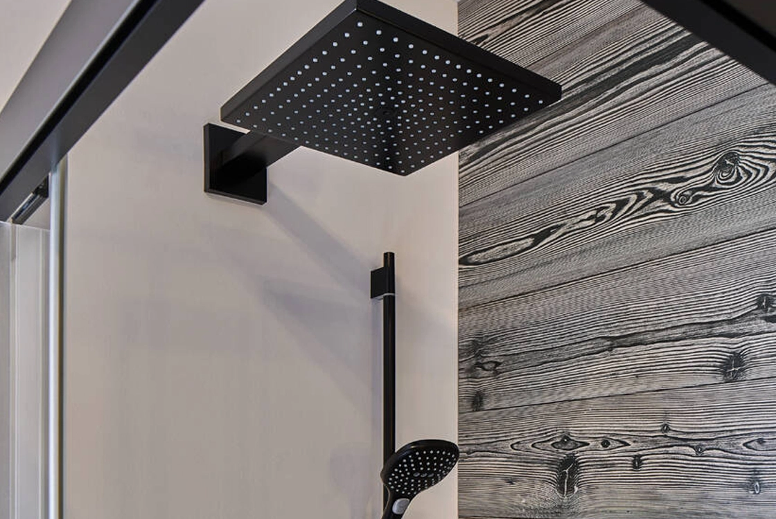 Верхній душ Hansgrohe Raindance E 300 1jet з тримачем, чорний матовий Фото - 2