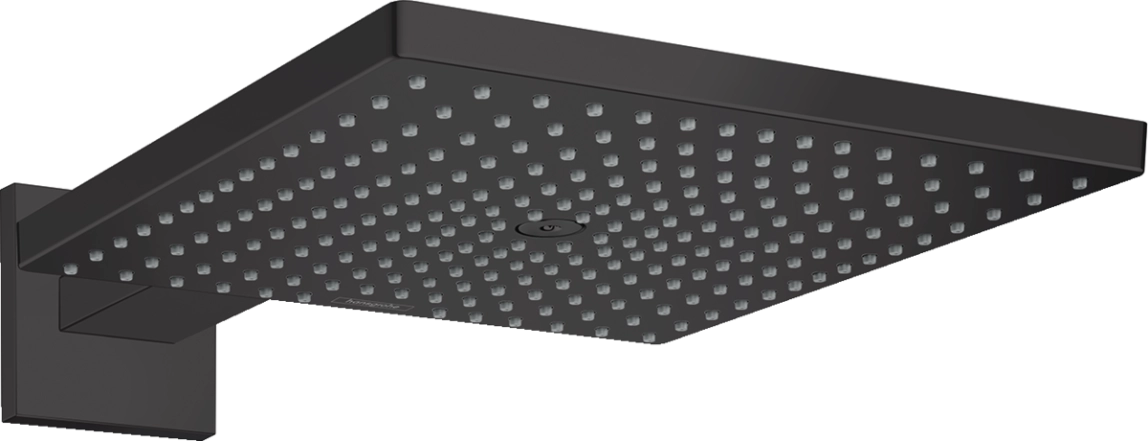 Верхний душ Hansgrohe Raindance E 300 1jet с держателем, черный матовый
