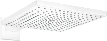Верхний душ Hansgrohe Raindance E 300 1jet с держателем, матовый белый