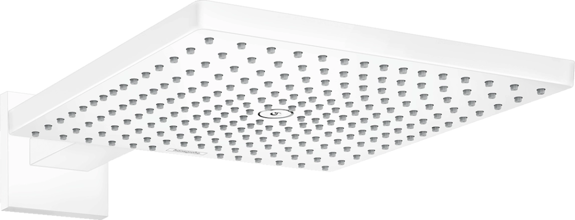 Верхний душ Hansgrohe Raindance E 300 1jet с держателем, матовый белый