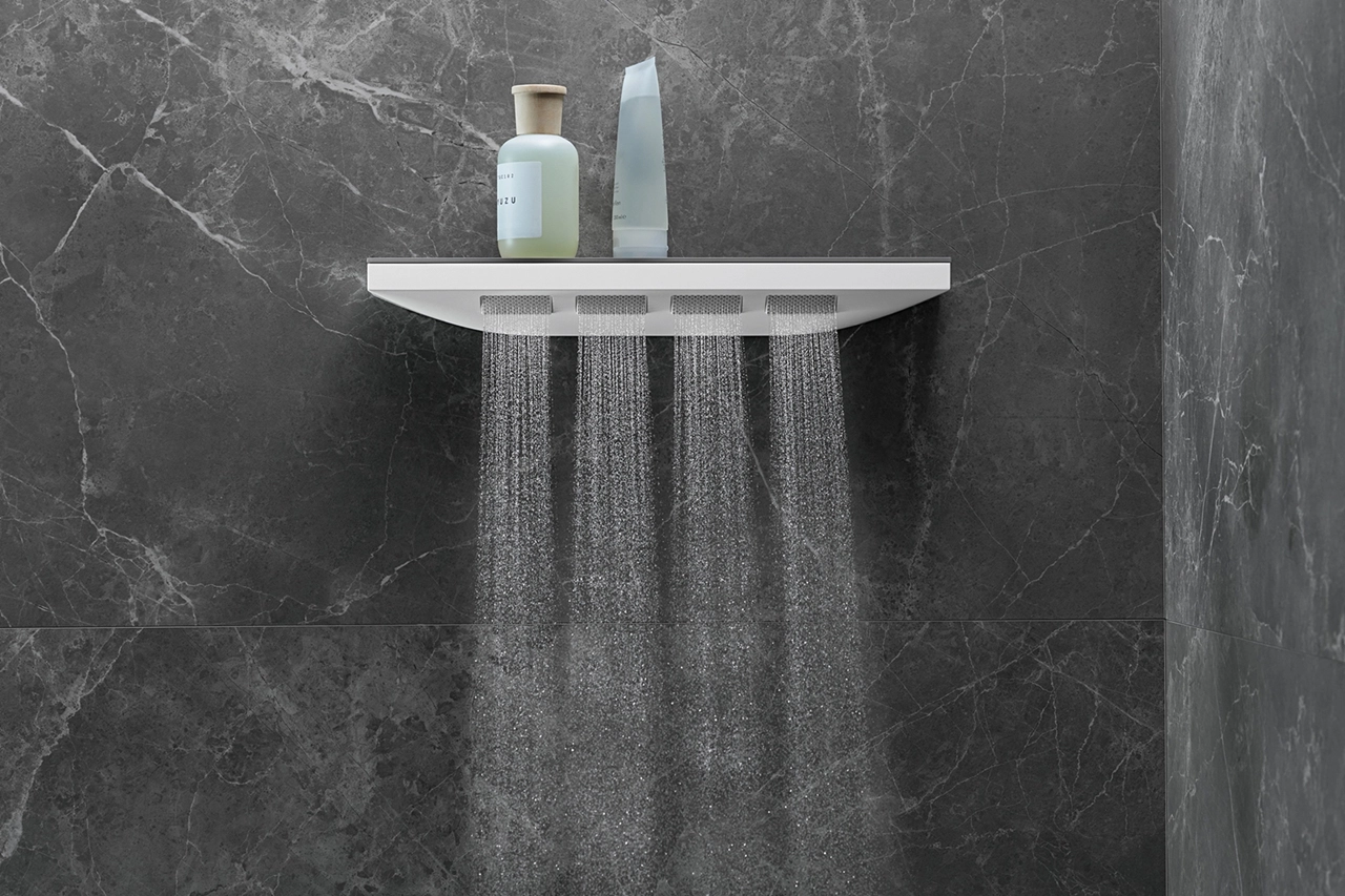 Боковой душ с полкой Hansgrohe Rainfinity 500 1jet (26243700) Фото - 2