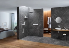Боковой душ с полкой Hansgrohe Rainfinity 500 1jet (26243700) Фото - 5