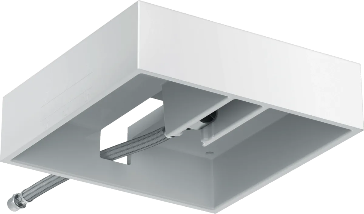 Скрытая часть для монтажа верхнего душа Hansgrohe Raindance E 400 x 400 мм Air 1jet