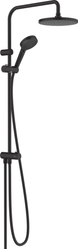 Душова  система Hansgrohe VERNIS BLEND Showerpipe Reno 220, чорний матовий