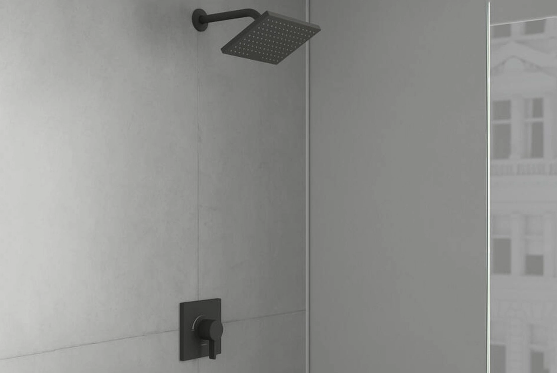 Верхній душ Hansgrohe VERNIS SHAPE 230мм,  чорний матовий Фото - 1