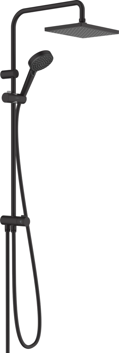 Душова система без змішувача Hansgrohe VERNIS BLEND 26282670, чорний