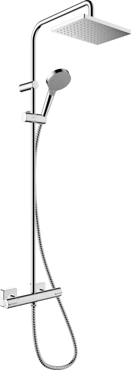 Душевая система Hansgrohe VERNIS SHAPE Showerpipe 230 с термостатом, 1jet