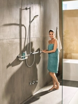Душевой набор Hansgrohe Raindance Select S 120 штанга расположена справа (26326000) Фото - 2