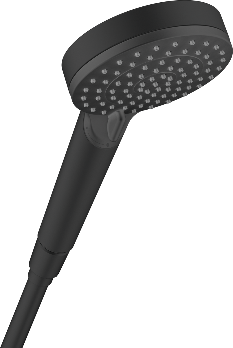 Ручной душ Hansgrohe VERNIS BLEND Vario, 2 режима, Eco Smart, черный матовый