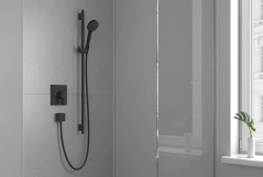 Ручной душ Hansgrohe VERNIS BLEND Vario, 2 режима, Eco Smart, черный матовый Фото - 2