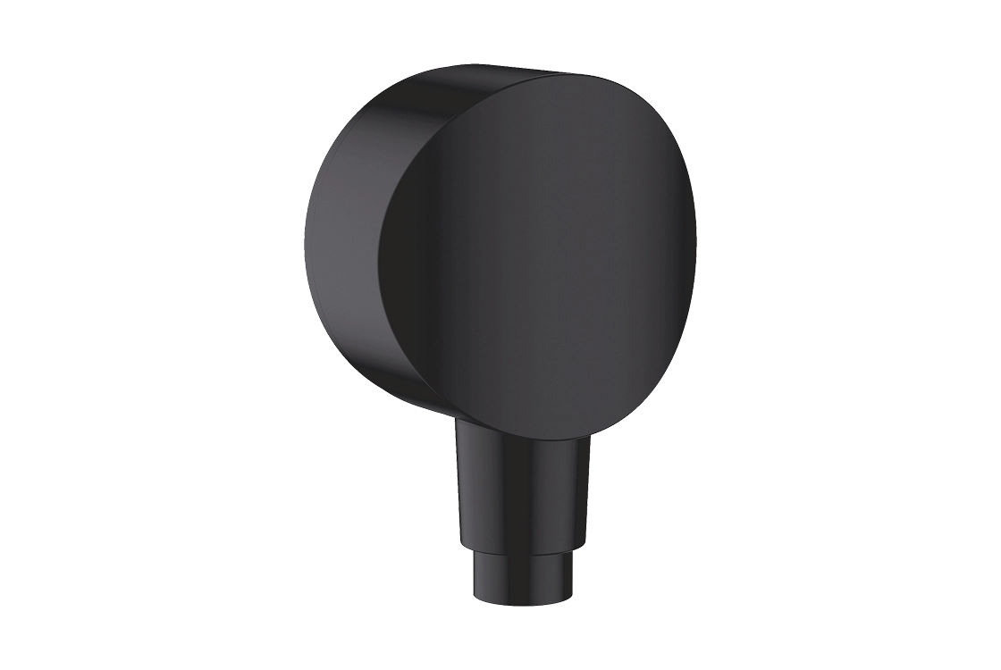 Шланговое соединение Hansgrohe FIXFIT, черный матовый