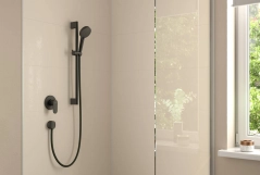 Шланговое соединение Hansgrohe FIXFIT, черный матовый Фото - 2