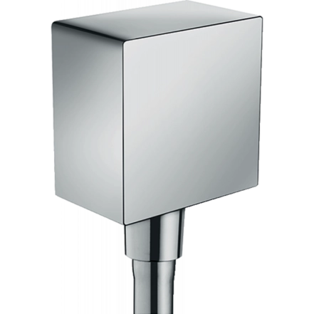Шлангове з`єднання Hansgrohe Fixfit Square з захистом вiд зворотнього току, без шарнiра