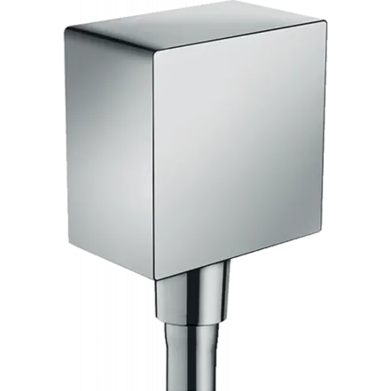 Шлангове з`єднання Hansgrohe Fixfit Square з захистом вiд зворотнього току, без шарнiра