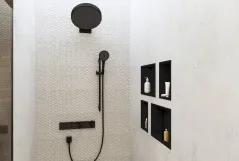 Шланговое подсоединение Hansgrohe Fixfit Square с клапаном обратного тока, цвет покрытия черный матовый Фото - 1