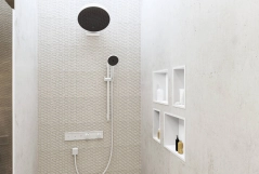 Шлангове під`єднання Hansgrohe Fixfit Square з клапаном зворотньго току, матовий бiлий Фото - 1