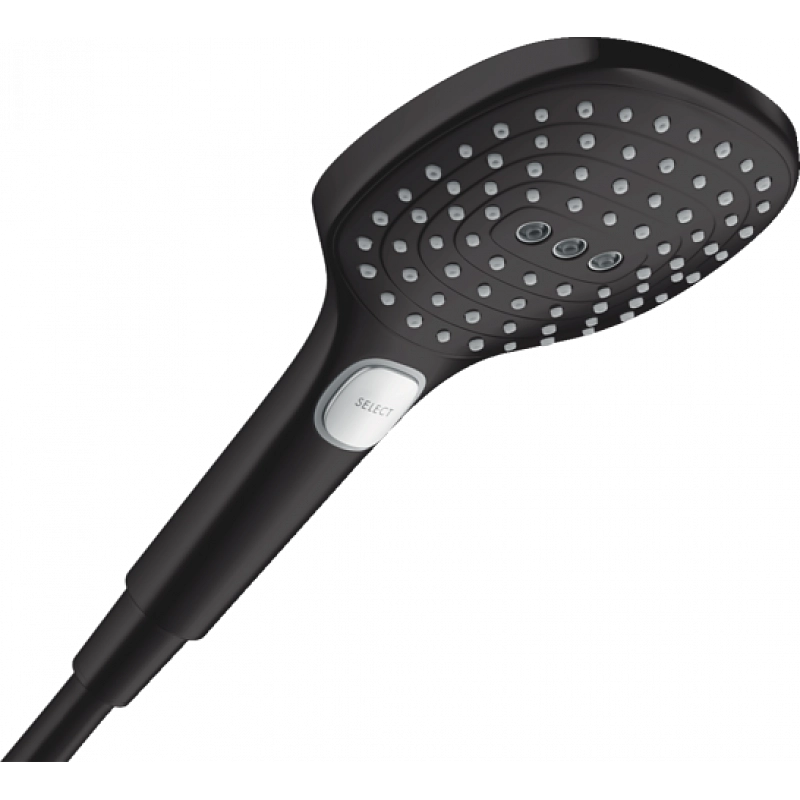 Ручной душ Hansgrohe Raindance Select E 3jet, матовый черный