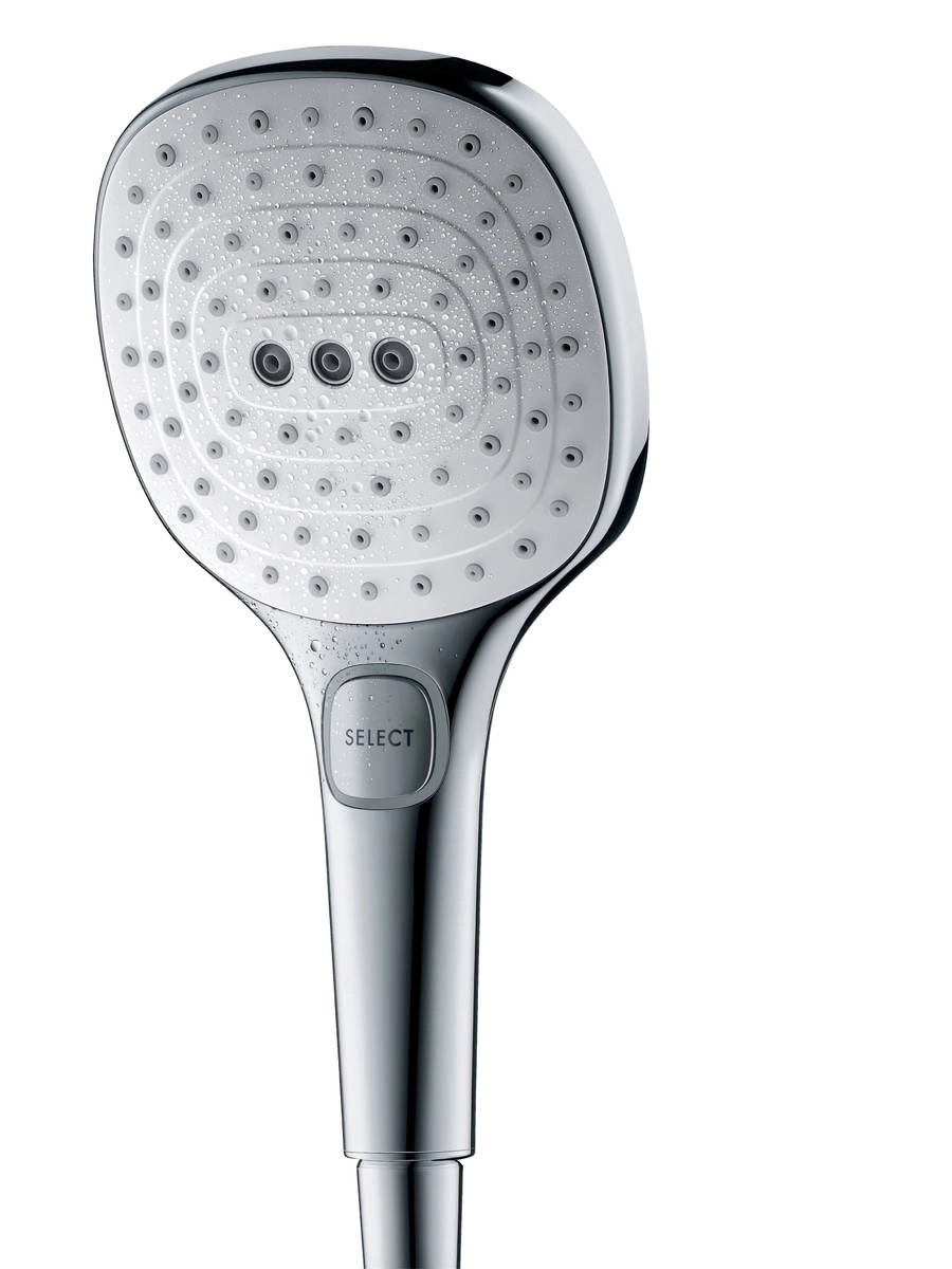 Ручной душ Hansgrohe Raindance Select E 3jet, матовый черный Фото - 4