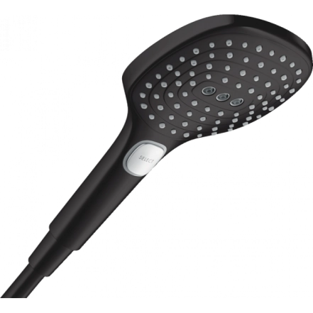 Ручний душ Hansgrohe Raindance Select E 3jet,  матовий чорний