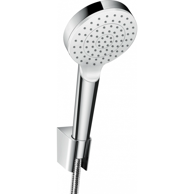Душовий набір Hansgrohe Crometta 1jet 1,25 м, бiлий/хром